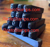 Porsche 964 / 933  engine number set stamp