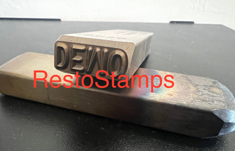 "DEMO" Stamp