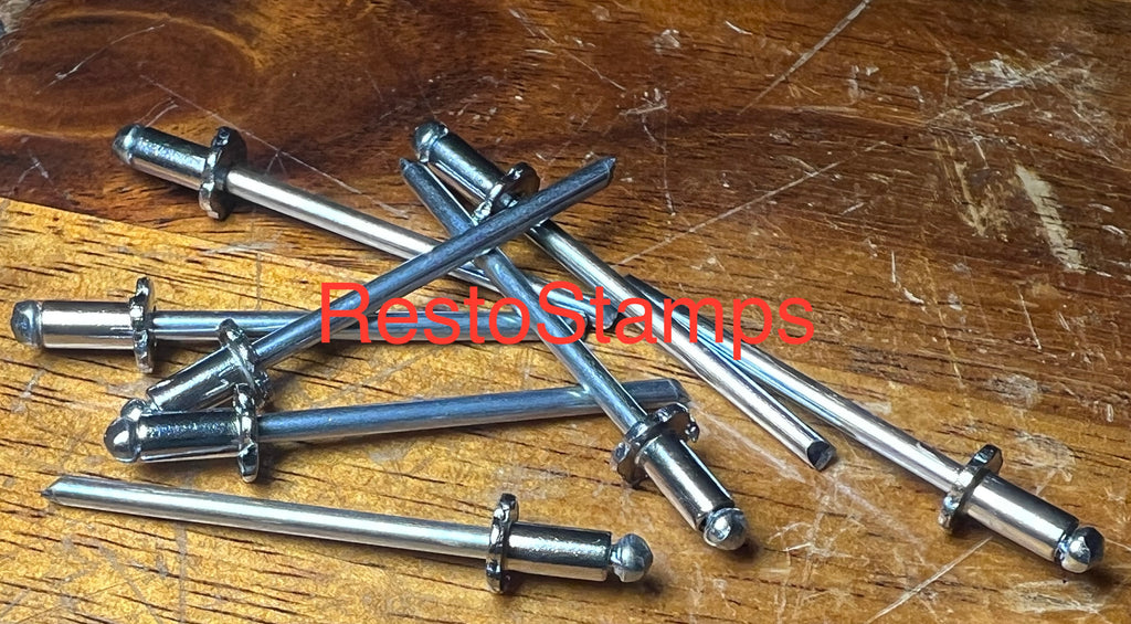 Rosette data tag rivet | Ford Restoration | RestoStamps – Restostamps.com