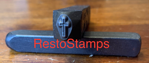 Cross / Crucifix Metal Stamp